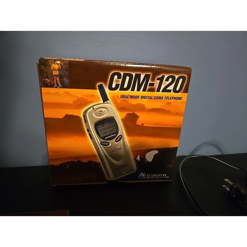 Vintage Collectible‎ Audiovox CDM-120 Cell Phone Untested